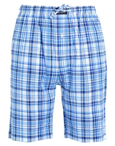 Shop Polo Ralph Lauren Man Sleepwear Blue Size L Cotton