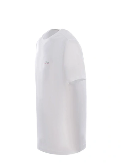 Shop Apc A.p.c. T-shirt  "nolan" In White