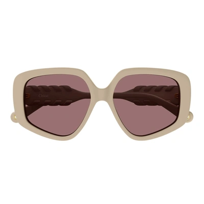 Chloé Sunglasses In Ivory