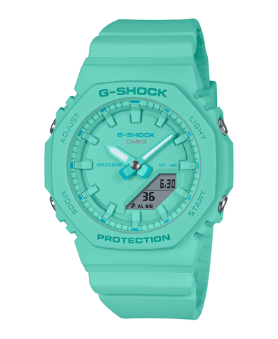 Shop G-shock Unisex Analog Digital Blue Resin Watch, 40.2mm, Gmap2100-2a