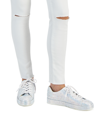Inc International Concepts Women's Lola Sneakers, Created For Macy's In Gold Bling