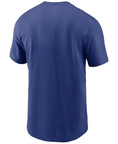 Shop Nike Men's  Royal New York Mets Team Wordmark T-shirt