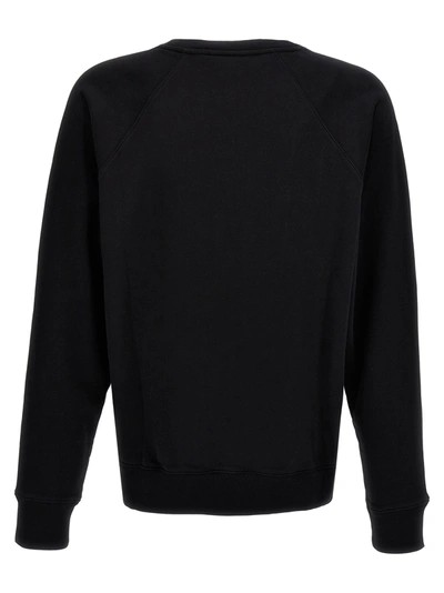 Shop Maison Kitsuné Bold Fox Head Sweatshirt Black