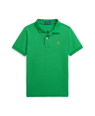Shop Polo Ralph Lauren Toddler And Little Boys Cotton Short Sleeve Polo In Preppy Green