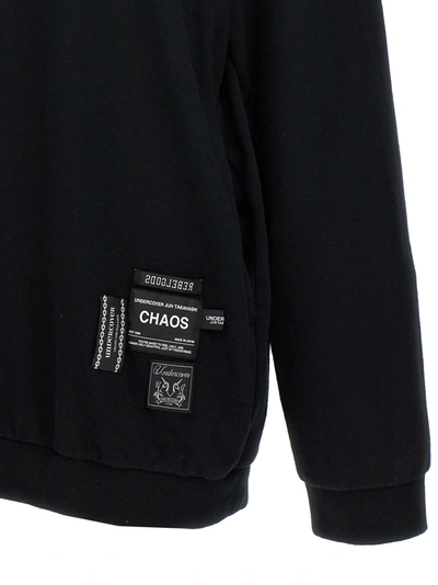 Shop Undercover Chaos And Balance Sweatshirt Black