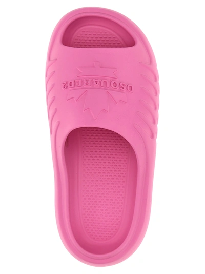 Shop Dsquared2 Leaf Sandals Pink