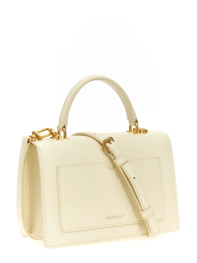Shop Off-white Jitney 1.4 Hand Bags White
