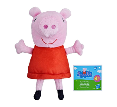 Shop Peppa Pig Toys Giggle 'n Snort  Plush, Interactive Stuffed Animal With Sounds In No Color