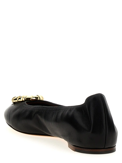 Shop Lanvin Melodie Flat Shoes Black