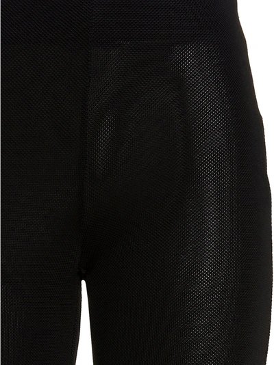 Shop 1017 Alyx 9 Sm Mesh-effect Fabric Leggings Black