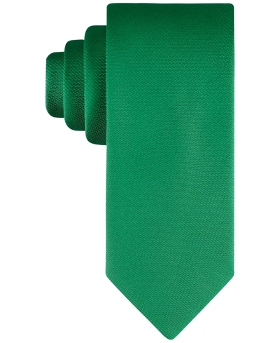 Shop Tommy Hilfiger Men's Troy Solid Tie In Green