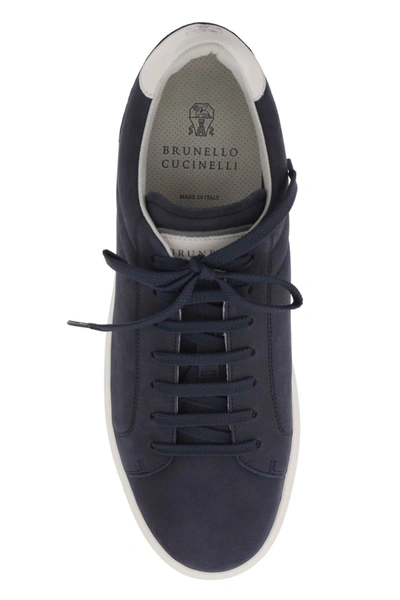 Shop Brunello Cucinelli Nubuck Sneakers
