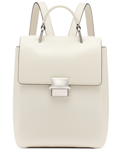 Calvin Klein Clove Small Backpack In Cherub Wht