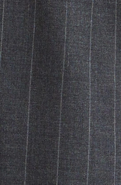 Shop Tom Ford Shelton Fresco Stripe Wool Suit In Charcoal
