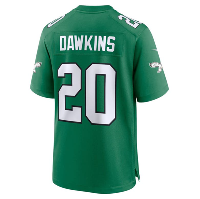 Shop Nike Brian Dawkins Kelly Green Philadelphia Eagles Alternate Retired Player Game Jersey