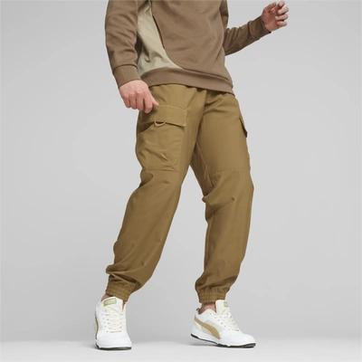 Shop Puma Mens  Open Road Woven Cargo Pants In Chocolate Chip