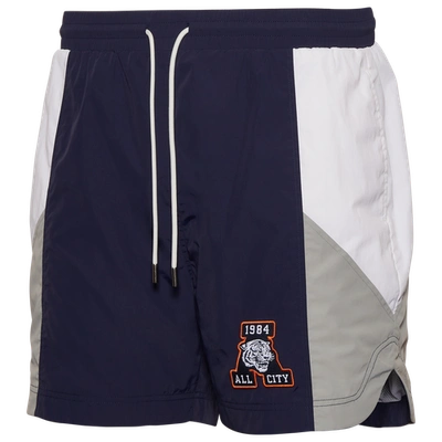 Shop All City By Just Don Mens  Remix Shorts In Blue/gray