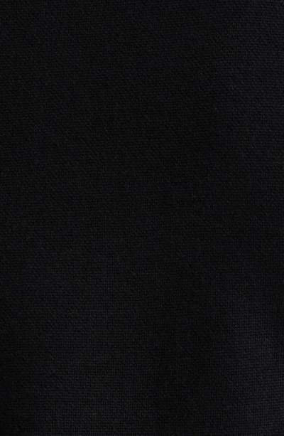 Shop Amiri Repeat Logo Jacquard Wool Polo Sweater In Black