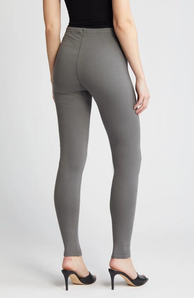 Shop Naked Wardrobe Oh So Butter Leggings In Charcoal