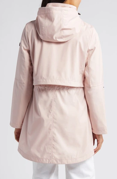Shop Sam Edelman Hooded Coat In Blush