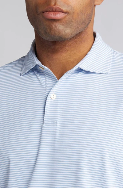 Shop Peter Millar Crown Crafted Ambrose Performance Jersey Polo In White