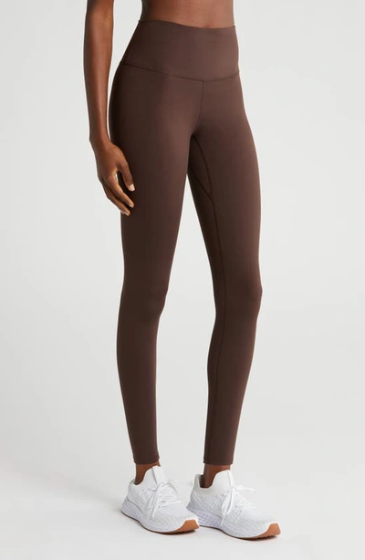 Varley Womens Coffee Bean Freesoft High-rise Stretch-woven Leggings In Coffee Bean