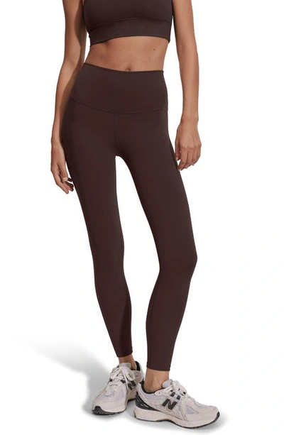 Varley Womens Coffee Bean Freesoft High-rise Stretch-woven Leggings In Coffee Bean