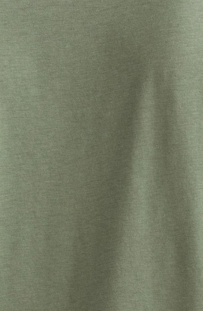 Shop Tom Ford Short Sleeve Crewneck T-shirt In Pale Army