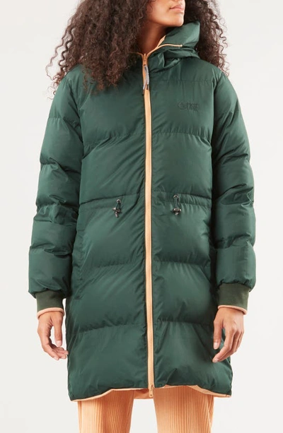 Shop Picture Organic Clothing Inukee Waterproof Reversible Puffer Coat In Toast