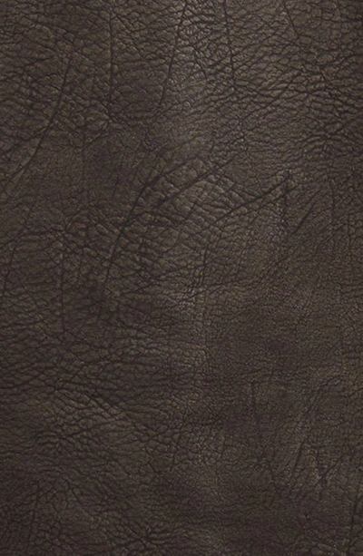 Bdg Urban Outfitters Wadded Faux Leather Jacket In Chocolate