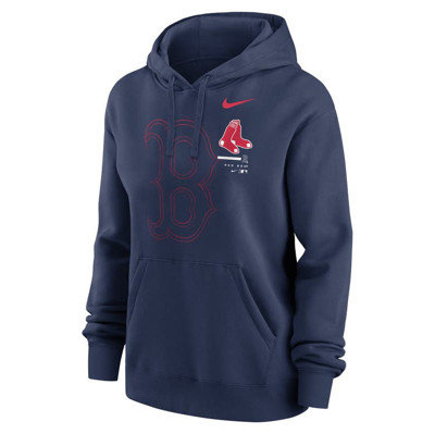 Shop Nike Navy Boston Red Sox Big Game Pullover Hoodie