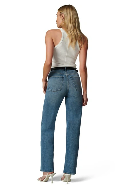 Shop Joe's The Margot High Waist Straight Leg Jeans In Good Eye