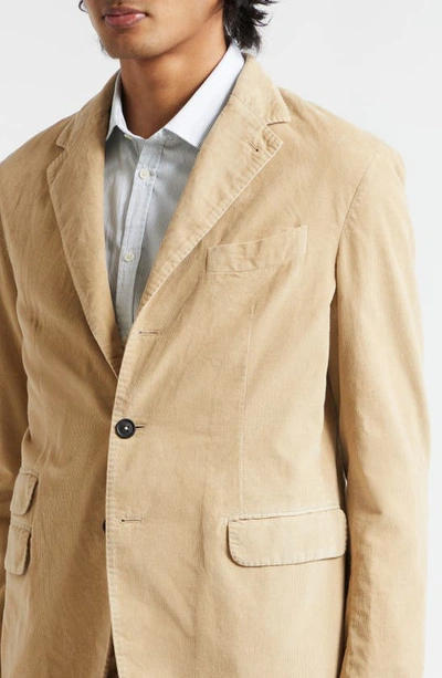 Massimo Alba Cotton Corduroy Suit In Desert
