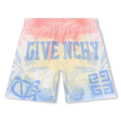 Shop Givenchy Swimsuit With 4g Print In Multicolor