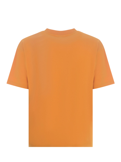 Shop Drôle De Monsieur T-shirt Drole De Monsieur Tresse Made Of Cotton In Arancione