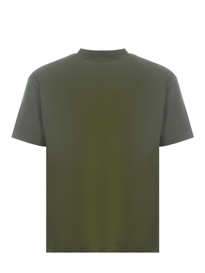 Shop Drôle De Monsieur T-shirt Drole De Monsieur Made Of Cotton In Verde Militare