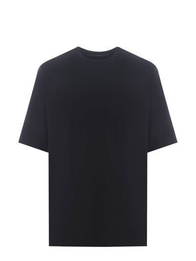 Shop Y-3 T-shirt  Boxy Made Of Cotton Jersey In Nero