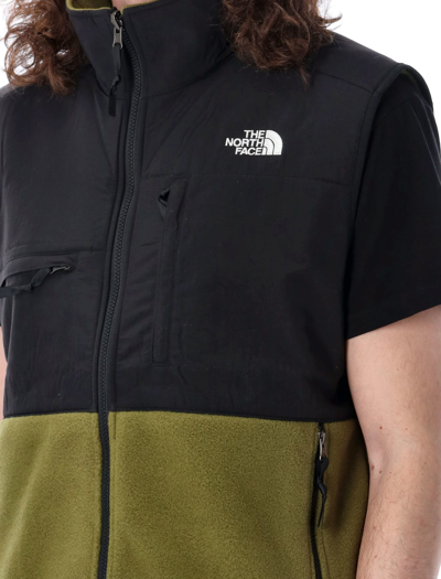 Shop The North Face Denali Vest In Olive