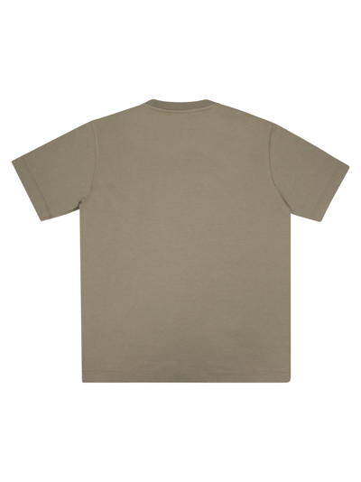 Shop C.p. Company T-shirt With Logo Print On Chest In Green