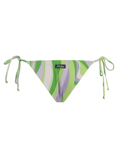 Mc2 Saint Barth Marielle Beachwear Multicolor In Green