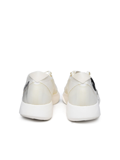 Shop Y-3 Takumi Sen 10 White Fabric Sneakers