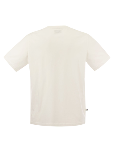 Shop Autry Crew-neck T-shirt With Logo In White