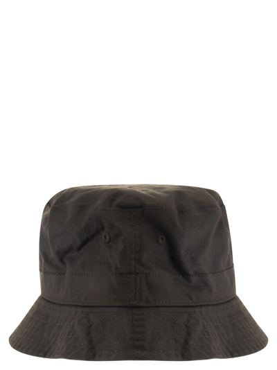 Shop Barbour Belsay Waxed Cap In Olive