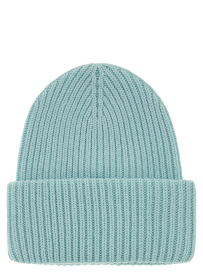 Shop Mc2 Saint Barth Berry - Mixed Wool And Cashmere Cap In Water Green