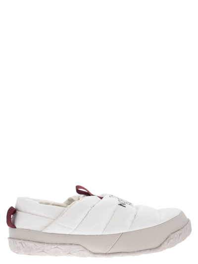 Shop The North Face Nuptse - Winter Slippers In White