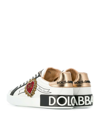 Shop Dolce & Gabbana Sneakers Classic In White
