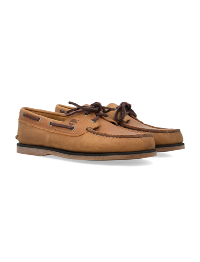 Shop Timberland Classic Boat Loafer In Wheat