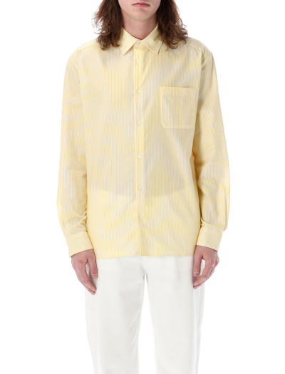 Shop Apc Malo Shirt In Yellow