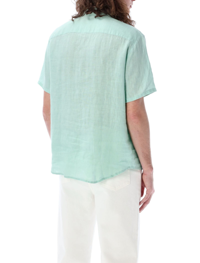 Shop Apc Bellini Shirt In Pale Green