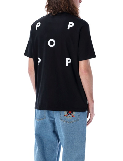 Shop Pop Trading Company Pop Logo T-shirt In Black White